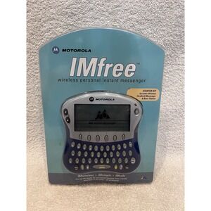 New Motorola‎ IMfree Wireless Personal Instant Messenger Kit AOL  513574